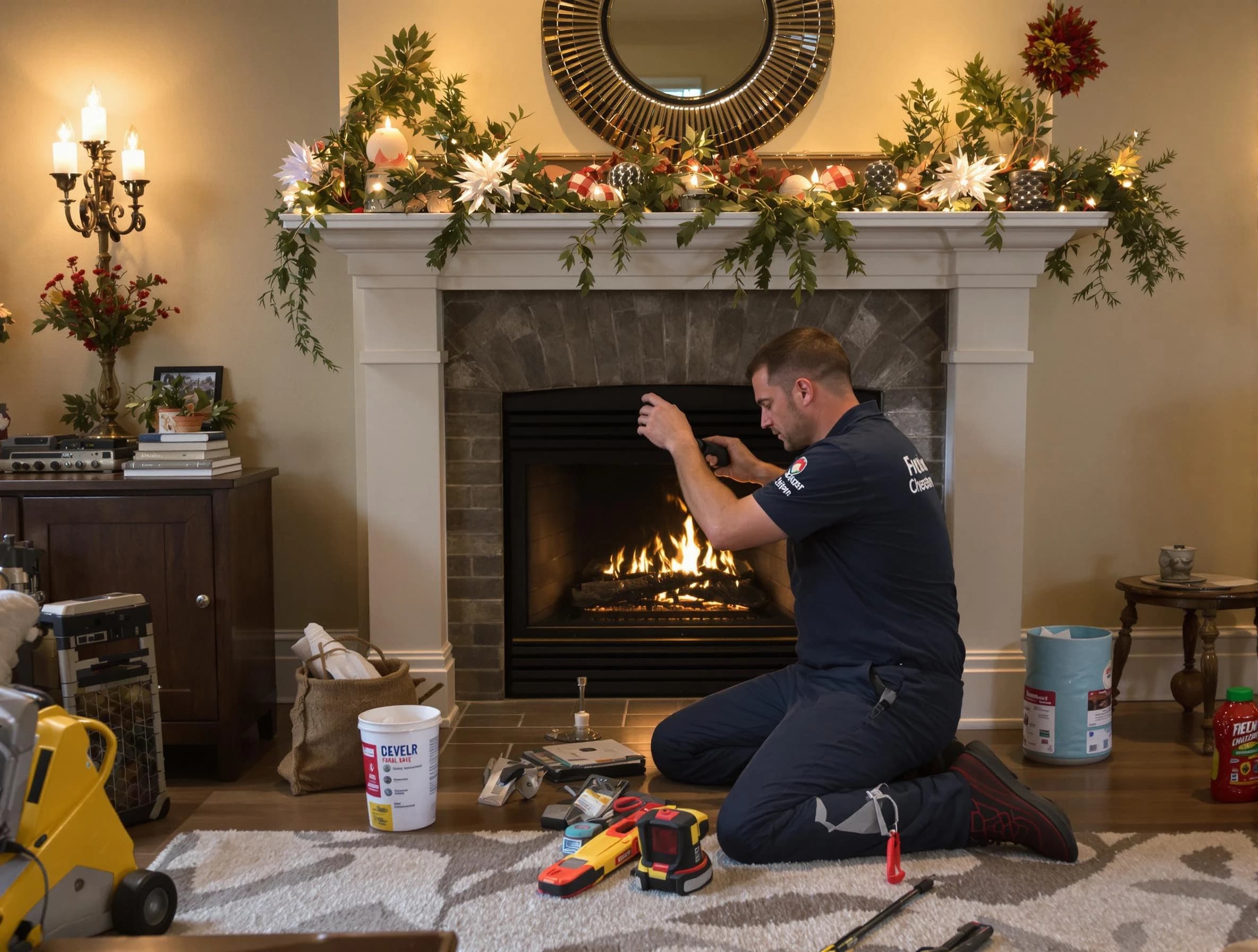 Reading Chimney Sweep offering fireplace maintenance services in Reading, MA